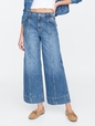 High Rise Wide-Leg Crop Jeans