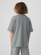 Kids Gap 1969 Logo Graphic Short Sleeve Sweatshirt