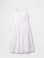 Eyelet Midi Dress