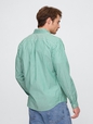 Stretch Poplin Shirt in Standard Fit