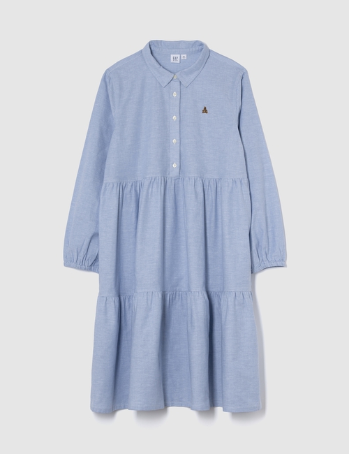 Kids Tiered Shirtdress
