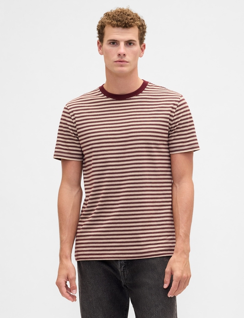 V-EVERYDAY SOFT CREW - STRIPE