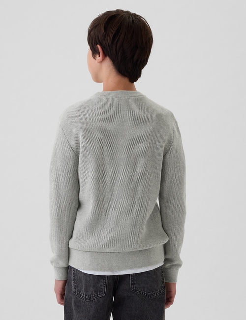 Kids Textured Sweater