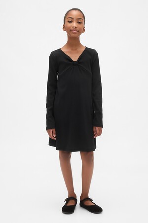 Kids Rib Bow Dress