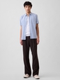 Stretch Poplin Shirt in Standard Fit