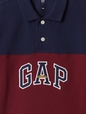 Kids Colorblock Logo Polo Shirt