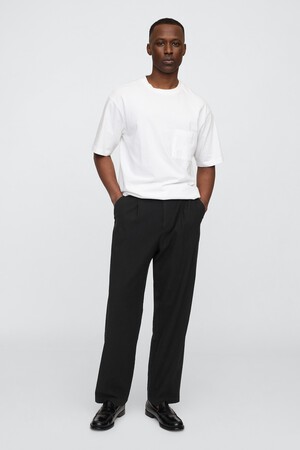 Linen-Cotton Khakis