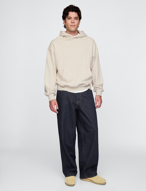 Oversized Heavyweight Logo Hoodie