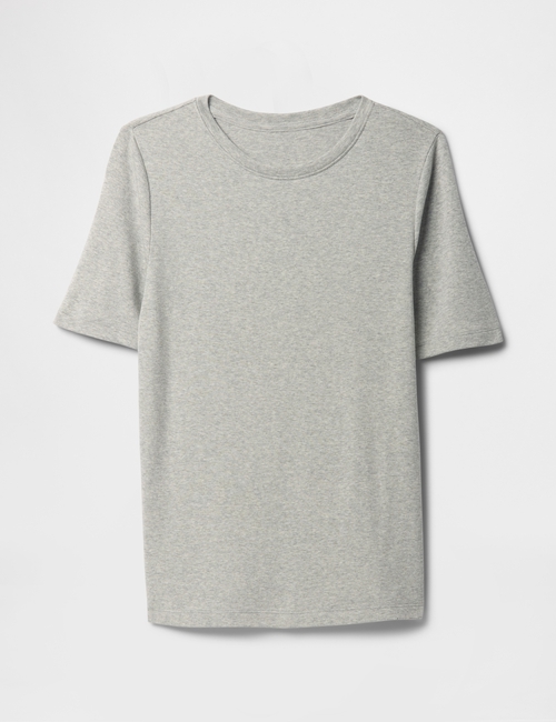 Favorite Ribbed Crewneck T-Shirt
