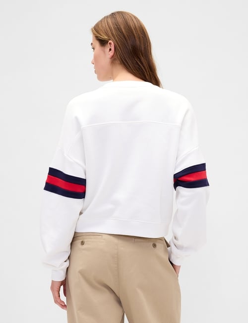 LOGO WEDGE PULLOVER