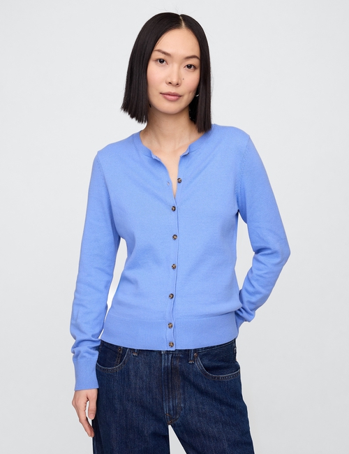 Crewneck Cardigan