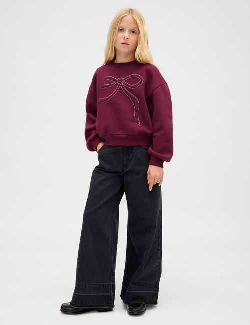 Kids Embellished Dolman Sweatshirt
