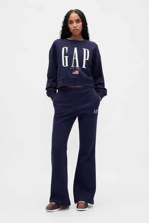 VintageSoft Gap Logo Flare Sweatpants