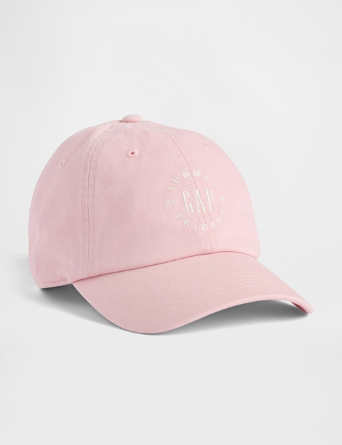 Gap × Summer Fridays Organic Cotton Logo Baseball Hat