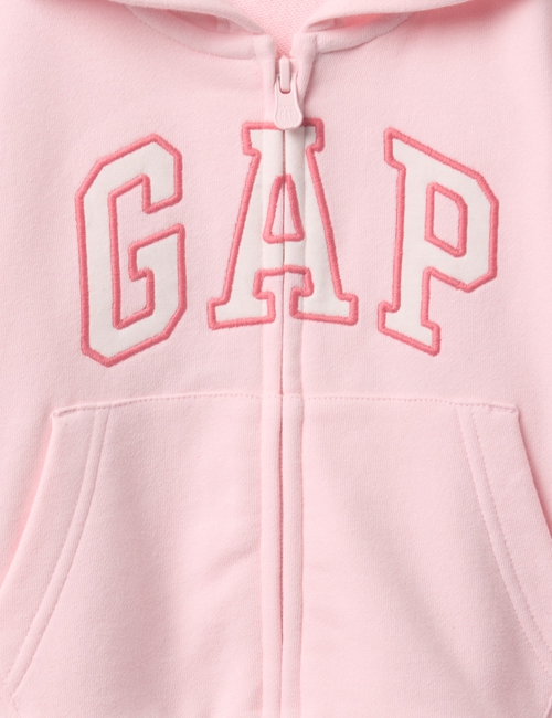 babyGap Relaxed Logo Zip Hoodie