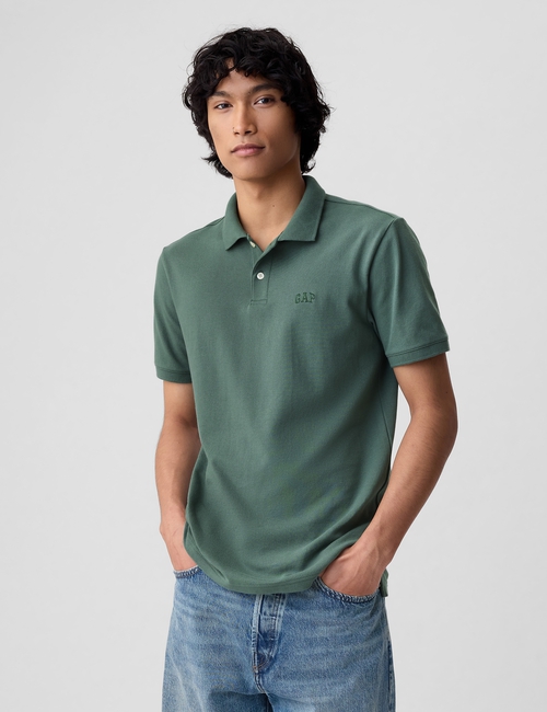 Gap Logo Pique Polo Shirt