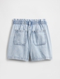 Kids High Rise Relaxed Pull-On Utility Shorts