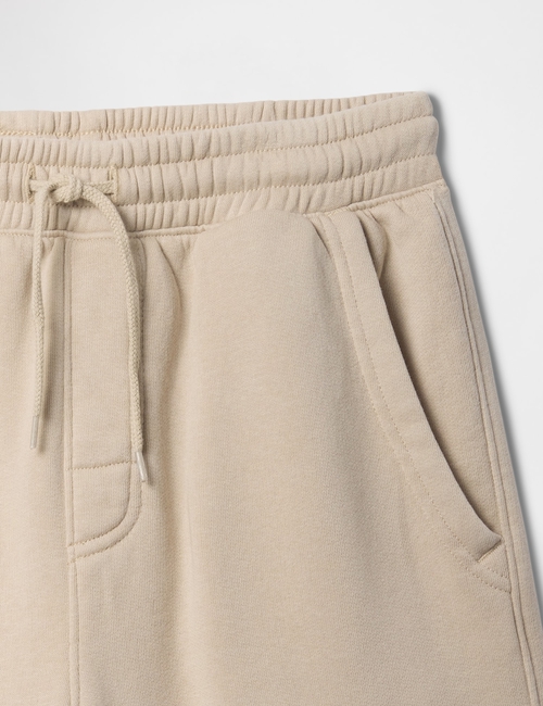Kids Washed-Fleece Pull-On Shorts