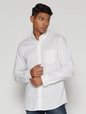 Stretch Poplin Shirt in Slim Fit