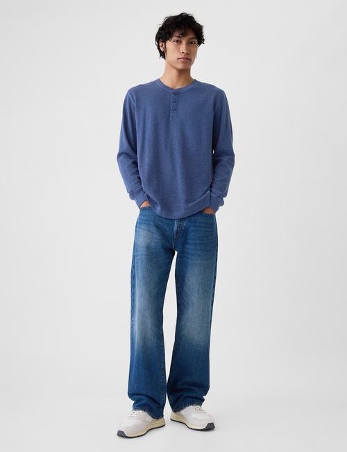 Waffle Henley T-Shirt