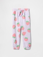 babyGap Logo Wide-Leg Pull-On Joggers