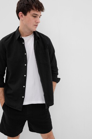 Linen-Cotton Shirt