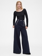 GAP STUDIO KNIT SCOOP BACK BODYSUIT