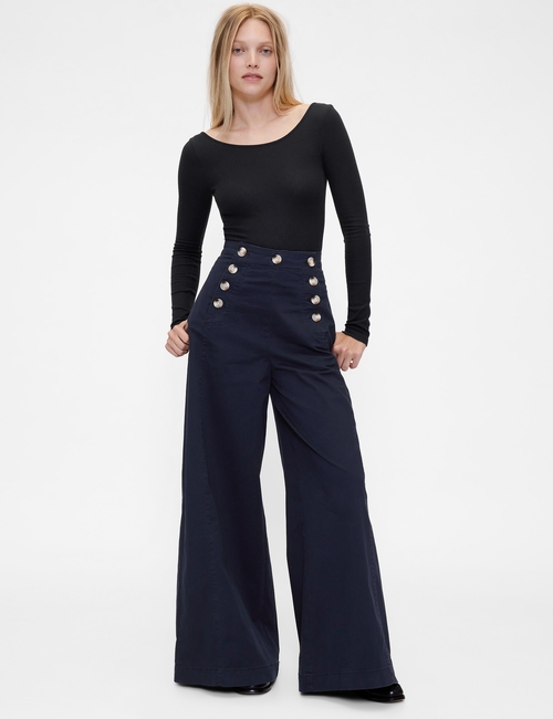 GAP STUDIO KNIT SCOOP BACK BODYSUIT