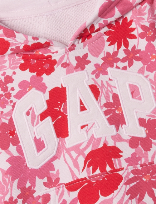 babyGap Logo Print Hoodie