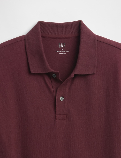 Stretch Pique Polo Shirt