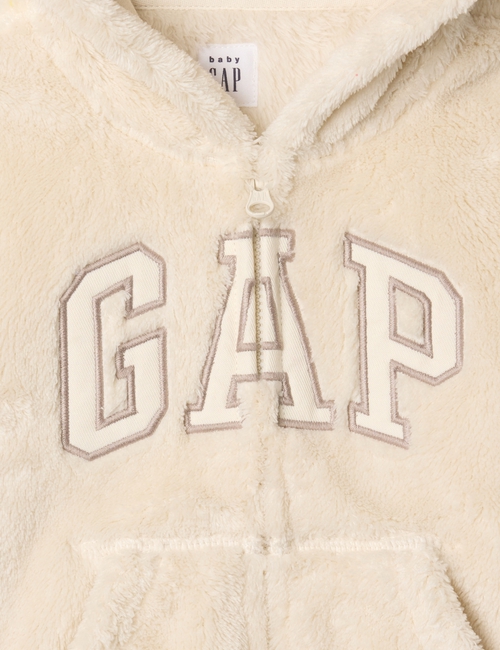 Baby Faux Fur Full-Zip Hoodie