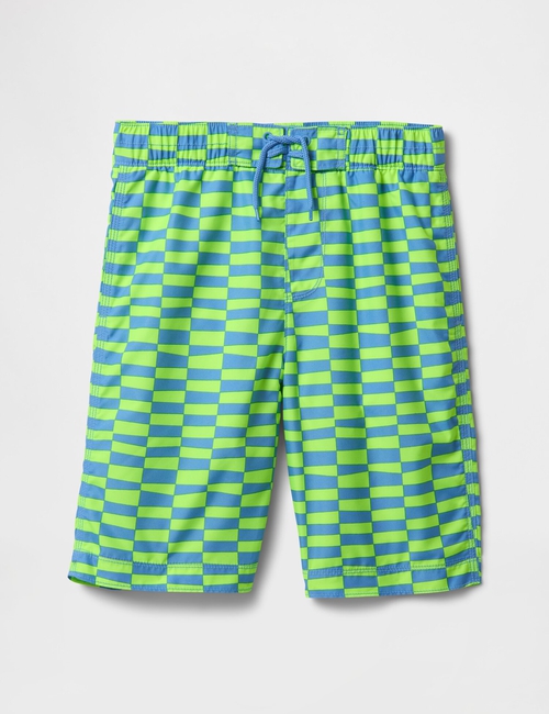 Kids 8" Recycled Swim Trunks