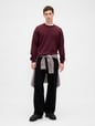 LS HVY CROP TEE