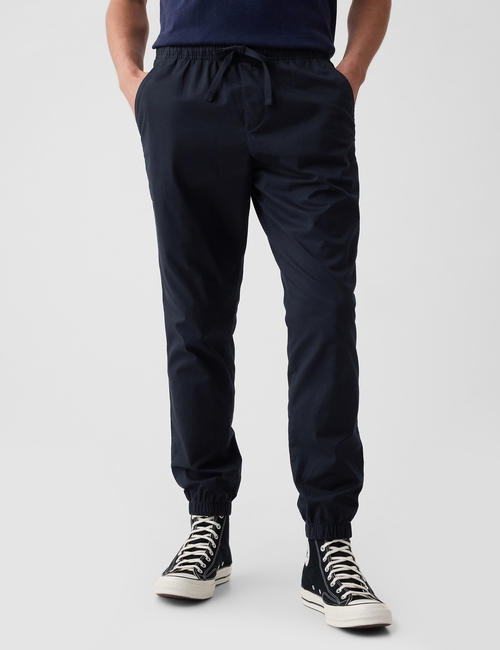 Slim Canvas Joggers