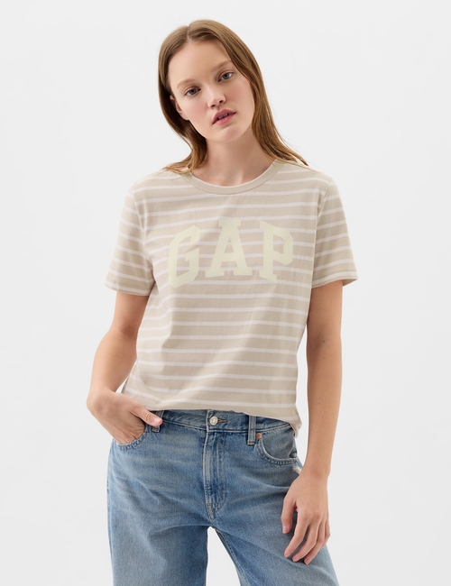 Organic Cotton Gap Arch Logo T-Shirt