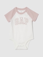 Baby Gap Logo Raglan Bodysuit