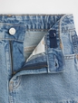 Kids Denim Ruffle Skirt