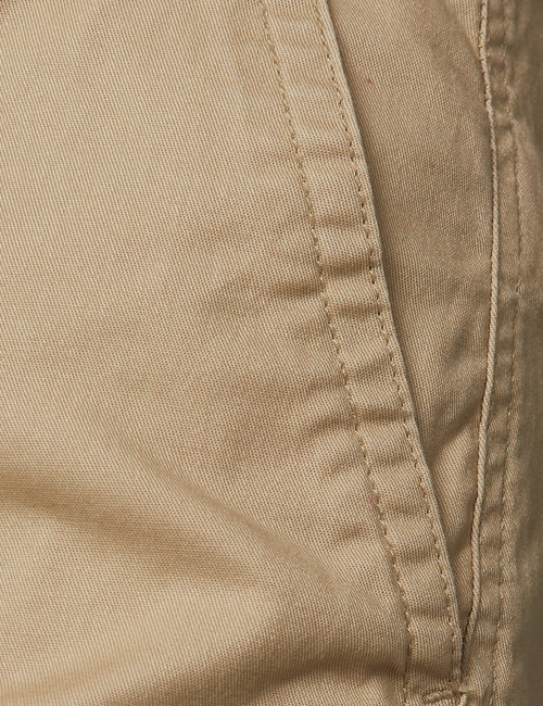 5" Mid Rise Girlfriend Khaki Shorts