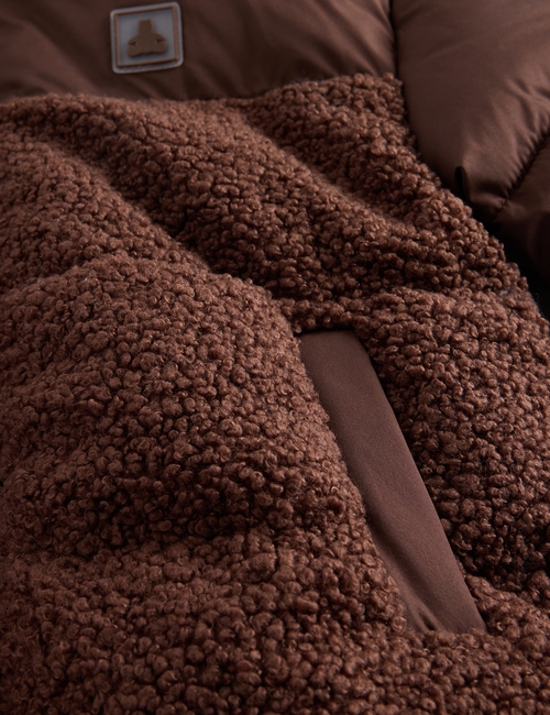 Baby & Toddler Recycled Sherpa Bear Puffer Jacket