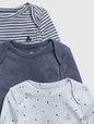 Baby 100% Organic Cotton First Favorites Bodysuit (3-Pack)