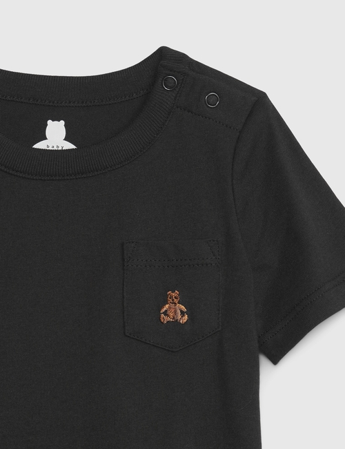 Baby Organic Cotton Mix and Match Pocket Bodysuit