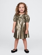 babyGap Metallic Bow Dress