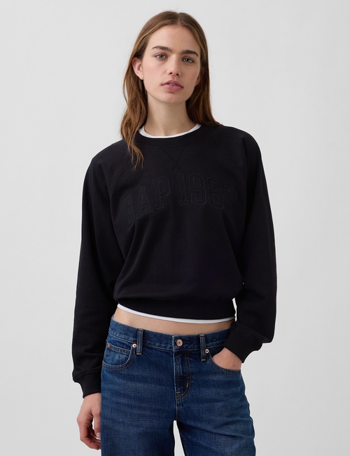 French Terry Raglan Logo Sweatshirt