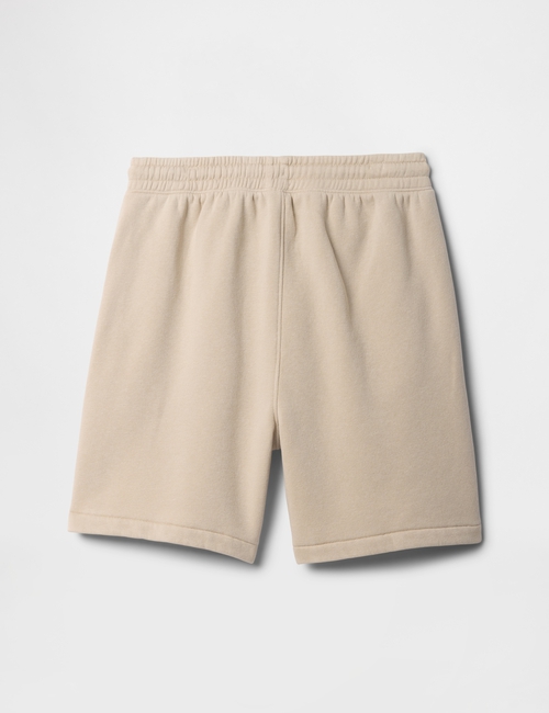 Kids Washed-Fleece Pull-On Shorts