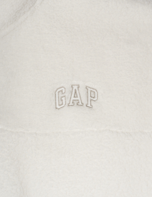 Relaxed Recycled Sherpa Quarter-Snap Sweatshirt
