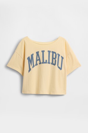 Kids Oversized Wide-Neck T-Shirt