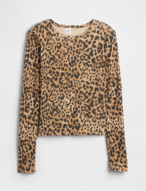 Kids Ribbed Pointelle T-Shirt