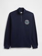 V-DB GRAPHIC QTR ZIP