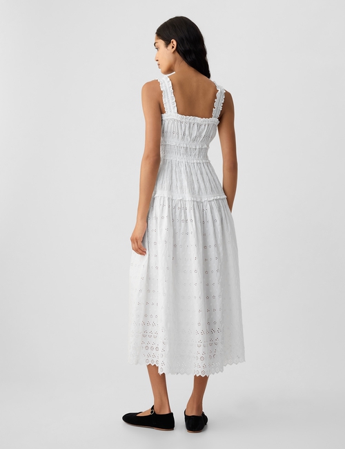 Gap × DÔEN Eyelet Midi Dress