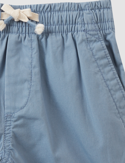 Kids Poplin Pull-On Shorts